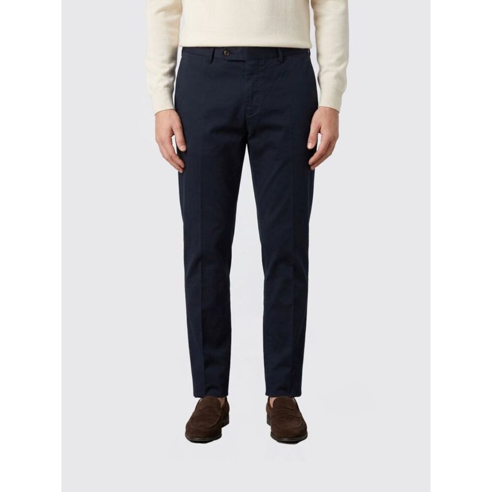 Pt01 Men Stretch Cotton Chino Trousers Pt01